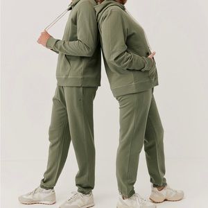 Pact Green Sweat Set